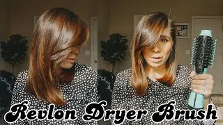FIRST IMPRESSION OF REVLON ONE-STEP HAIR DRYER ... *shocked*