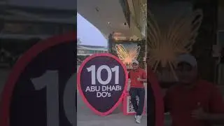Jalan jalan di pehujung musim panas..#abudhabi #uaeexploration