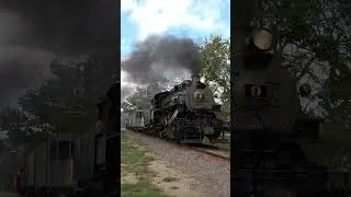 Woodstown Central Steam Train Charges Through Town!