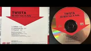 Twista & R. Kelly (1. So Sexy - RADIO EDITED)(2004 Promo CD Single)(Chicago)(Do Or Die)(Atlantic)