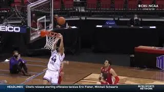 Marco Anthony Hanging on Rim Technical Foul