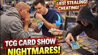 TCG Card Show NIGHTMARES! 😱 Lies, Stealing & Cheating EXPOSED!