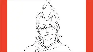 как рисовать Magna Swing (Black Clover)