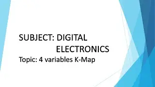D17. 4 variables K-map