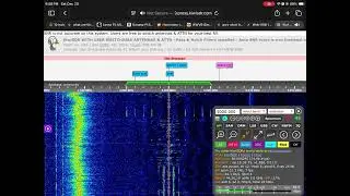 WWV 5000KHz test tones for ionosphere research