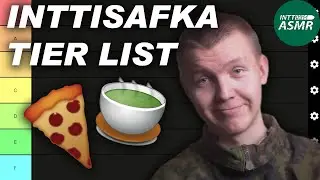 ASMR Suomi - Tier List Ruoat Intissä