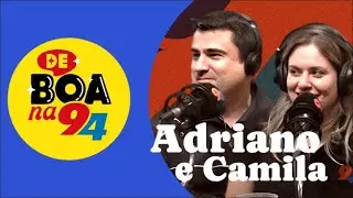 Adriano & Camila: a energia do Ritmo da Manh&atilde; no De Boa na 94