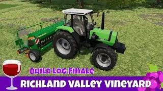 Винодельня Richland Valley Vineyard | Финал строительства винодельни с нуля в Огайо | Farming Sim...
