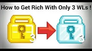 How to Get Rich With Only 3 WLs | Growtopia