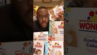 I ate her cakes and they were&hellip; meh. 🤷🏿&zwj;♂️ Wonder Bread Snaxk Cakes HONEST #foodreview #shorts