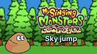 FNF vs Pou - Sky jump - MSM composer