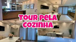 TOUR PELA COZINHA E SALA DE JANTAR | ATUALIZADO 💕