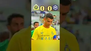 Al Nassr vs Inter 2023 Club Friendlies Match Highlights #football #shorts #viral 😎😭😱