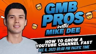 Mike Dee How to grow a YouTube channel fast