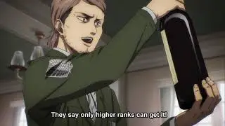 Nicolo saves Connie and Jean from Zeke's spinal fluid - AOT S4