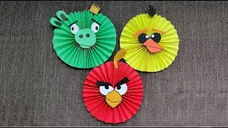 DIY Angry Bird Craft | Easy paper craft