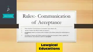 Contract-I / LLB / Burdwan University/ Doubt Clearing Session