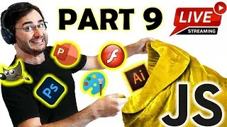 Advanced Drawing App | LIVE JavaScript Coding | Part 9