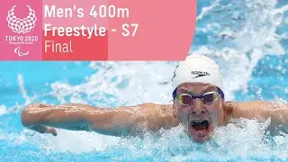 Double Paralympic Champion Obliterates WR! | Men's 400m Freestyle - S7 Final |Tokyo 2020 Paralympics