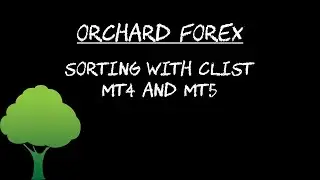 Sorting with CList