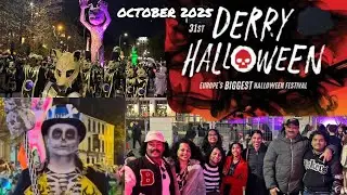 HALLOWEEN Festival in derry| EUROPE&lsquo;S BIGGEST Halloween festival | പ്രേതങ്ങളുടെ ആഘോഷദിനം| Firework. 