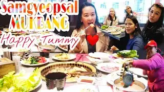 KOREAN BBQ BUFFET IN HONGKONG | Samgyupsal MUKBANG  CHRISTMAS DAY SWEET TREATS