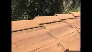 Tile Roof after 40 Years Service in Southern California