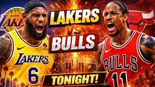 &ldquo;Lakers vs Bulls LIVE! 🔥 Don&rsquo;t Miss Tonight&rsquo;s Epic NBA Showdown