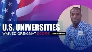 GRE/GMAT WAIVED