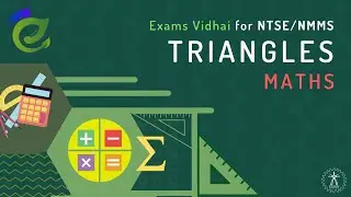 Triangles | Maths | NTSE NMMS | Vidhai Exams Possible