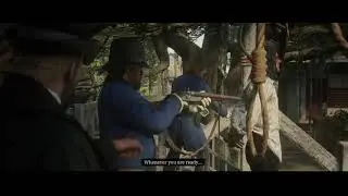 Red Dead Redemption 2 Story Mode: Colm O Driscoll's Death (Hanging Scene)