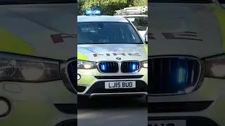 Surrey Fire & Rescue Service - Flexi Duty Officer, BMW X3 responding