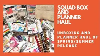 Ultimate Happy Planner Squad Box and Haul video