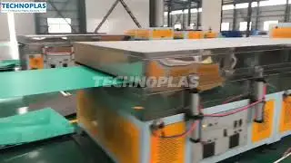 PP Hollow sheet production line / PP corrugated sheet production line