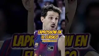 Tremendo cl&aacute;sico entre Bar&ccedil;a y Real Madrid con Laproshow😳 #bar&ccedil;a #acb #baloncesto