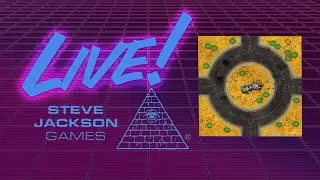 SJGames Live - Fnordcon 6: More Car Wars Sixth Edition using the new Car Wars City Block playmats!