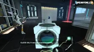 Let's Play Portal 2 co-op with Wilzo - part 1
