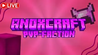 🛑 LIVE : On D&eacute;couvre le Serveur Pvp Faction AnoxCraft !!