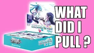 Weiss Schwarz - Hatsune Miku Colourful Stage! Booster Box Opening