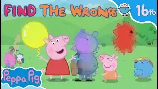 Peppa Pig: Find The Wrong Color | Cartoon for Kids 2025