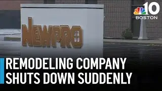 Newpro shuts down suddenly, impacting home remodeling projects for customers