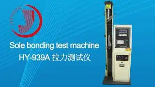 Sole bonding test machine