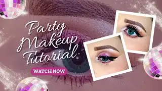 Gorgeous pink bridal and party makeup look tutorial....💓👌😘🎉#lenselook #makeuptutorial#makeup#itsmini