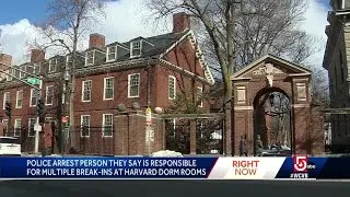 Man faces charges in Harvard dorm break-ins