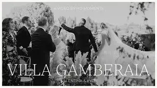 Villa Gamberaia Wedding: Florence, Italy
