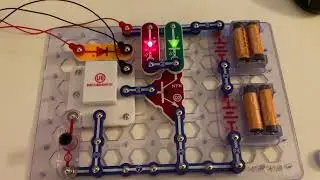Snap Circuits Pro: LED Music with Light and Touch Controlled Time Delay