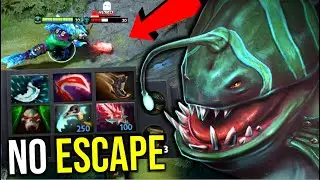 NO ESCAPE..!! Hard Carry Tidehunter Desolator + Bloodthorn 7.25 | Dota 2