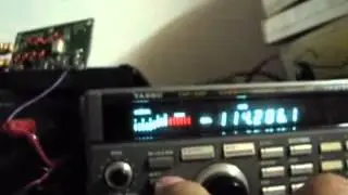 9A3IH & 9A4QV HF upconverter test by 9A2HM