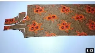 সহজ উপায় মেক্সি কাটিং ও সেলাই mixi cutting and stitching