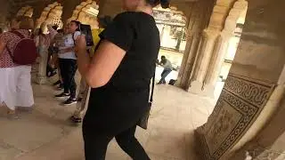 Amber Fort Hall of Mirrors, Jaipur #India